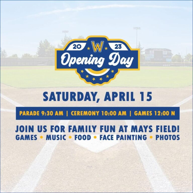Opening Day Saturday April 15, 2023 930 am Village of Washingtonville